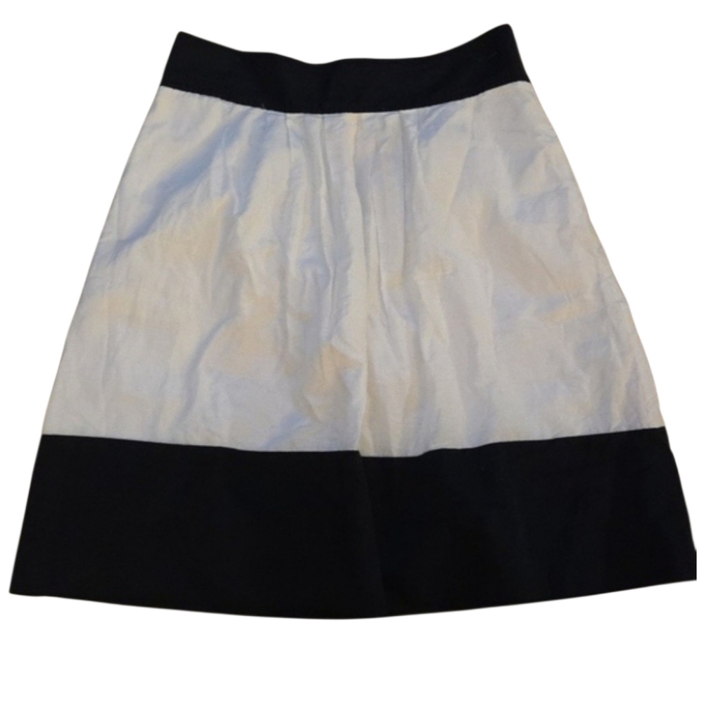 Banana Republic Cotton & Satin Mini Skirt Size 2